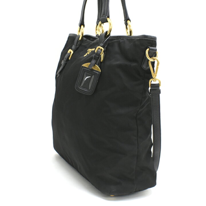 楽天市場】【中古】プラダ 2way トートバッグ BZ0026 TESSUTO テスート 
