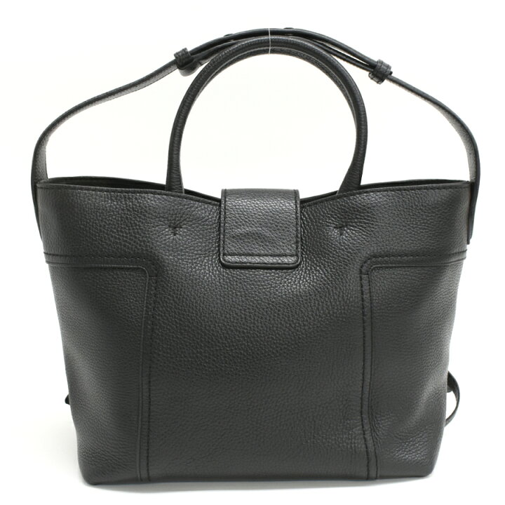 楽天市場】【中古】トッズ ダブルT 2way ショッピングバッグ レザー 