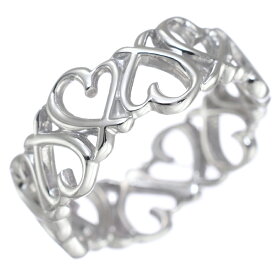 【中古】新品同様 9号 11.5号 12号 ティファニー パロマピカソ フル ラビング ハート リング 指輪 スターリングシルバー 925 9.5号 TIFFANY&CO. [美品][送料無料]