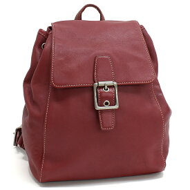【中古】コーチ リュックサック バックパック 9569 レザー ダークレッド ヴィンテージ オールドコーチ COACH[美品][送料無料]
