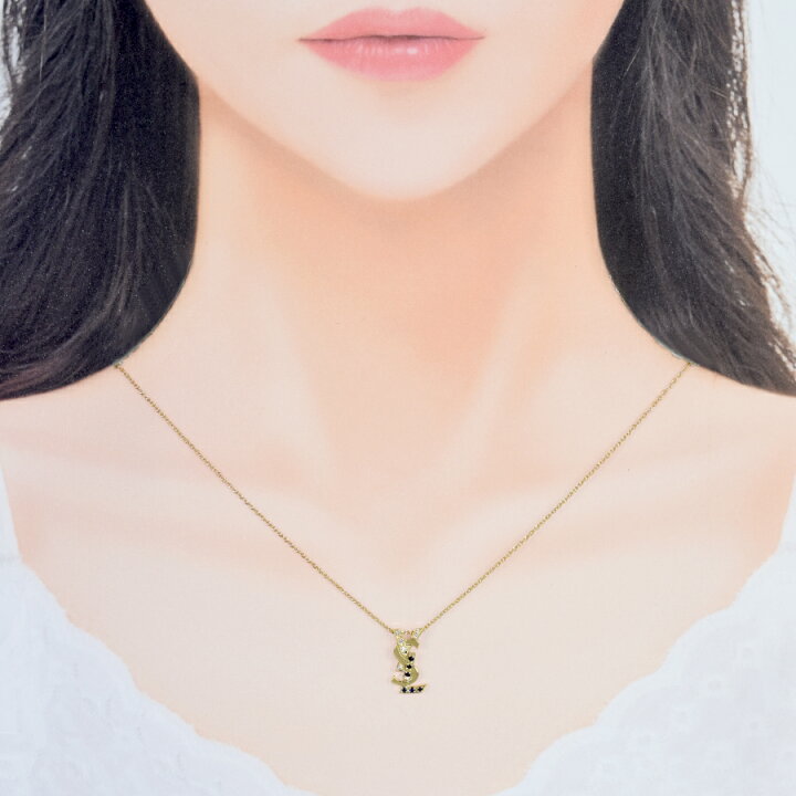イヴ・サンローラン YSL カサンドラロゴ ネックレストップ ゴールド 