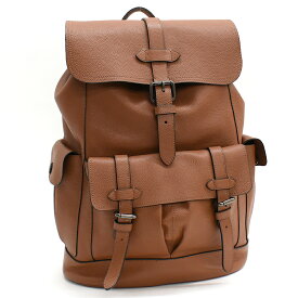 【中古】コーチ ハドソン バックパック リュックサック F36811 レザー ブラウン COACH[美品][送料無料]