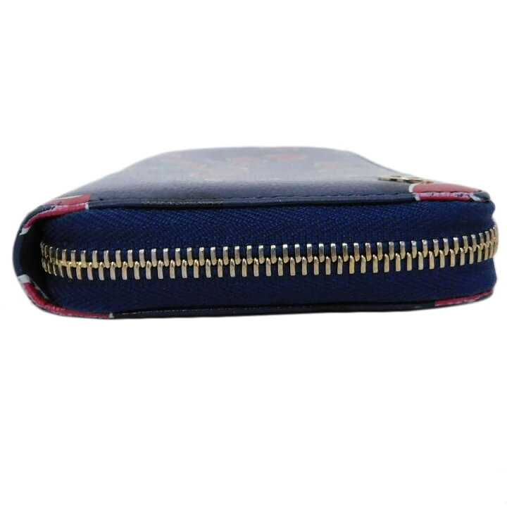 楽天市場】【中古】グッチ 長財布 309705・534563 ネイビー系 レザー 