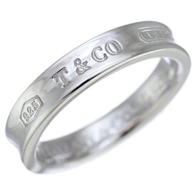 【中古】新品同様 8-14号 ティファニー 1837 ナロー リング 指輪 スターリングシルバー 925 TIFFANY&CO. [美品][送料無料]