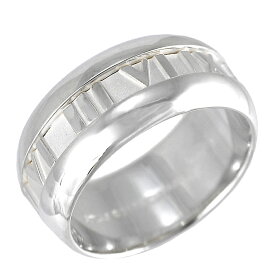 【中古】新品同様 9～15号 ティファニー アトラスワイド リング 指輪 シルバー SV925 スターリングシルバー ジュエリー TIFFANY&Co. [送料無料]