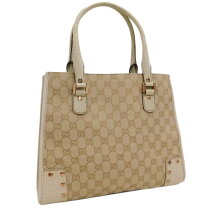 楽天市場】グッチ ggキャンバス トートバッグ ベージュの通販