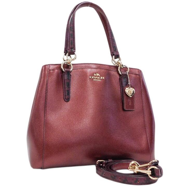楽天市場】【中古】新品同様 コーチ スモール・2wayバッグ F55517  