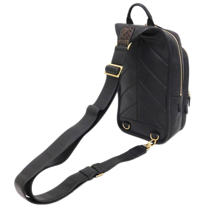 楽天市場】【中古】新品同様 ノーブランド ボディバッグ ブラック 
