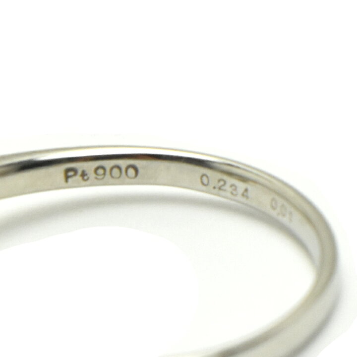 楽天市場】【中古】リング プラチナ900 Pt900 ダイヤモンド0.234ct 