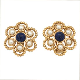 【中古】ディオール ヴィンテージ イヤリング 花 レディース Christian Dior[送料無料]