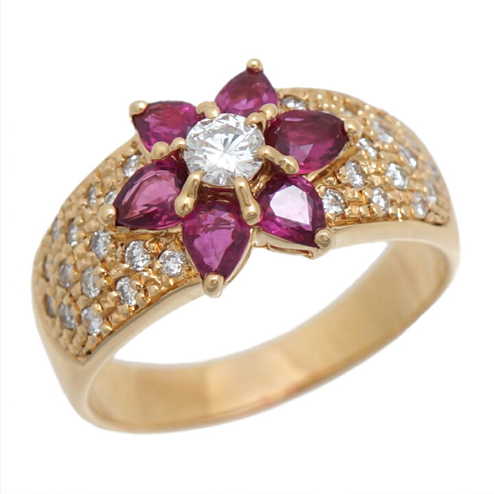 楽天市場】【中古】新品同様 K18 リング ダイヤモンド0.17ct 0.29ct 