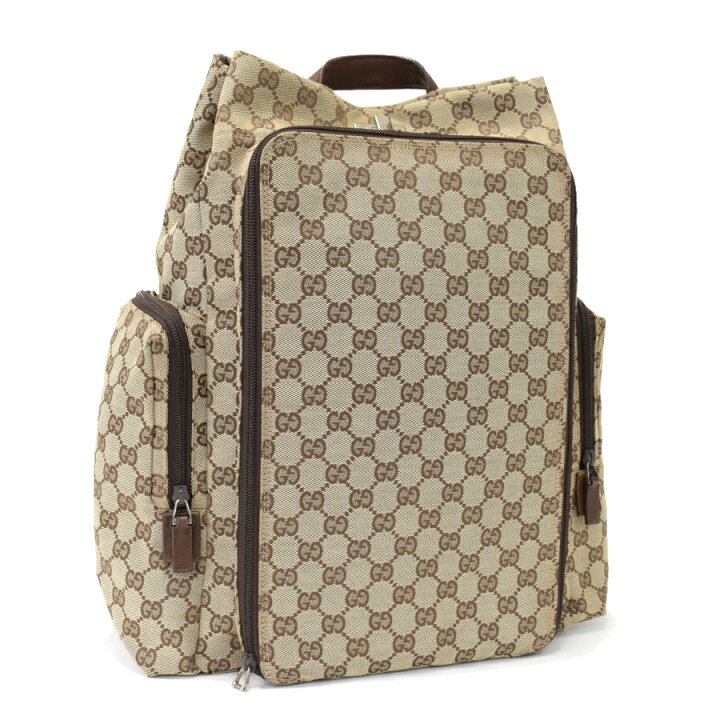 楽天市場】【中古】グッチ リュック マザーズバッグ 0190362 GG 