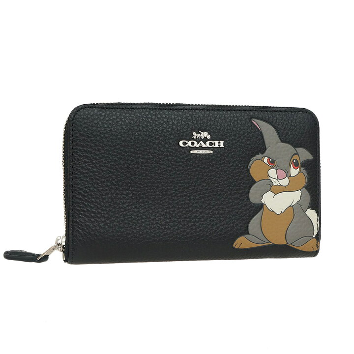 楽天市場】【中古】コーチ×ディズニー コラボ ラウンドファスナー財布 