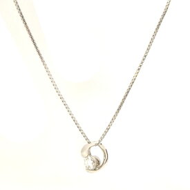 【中古】ペンダント プラチナ900 プラチナ850 ダイヤモンド 0.33ct レディース ジュエリー [送料無料][美品]