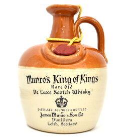 【中古】未開栓 ウイスキー マンローズ キングオブキングス 陶器 SCOTCH WHISKY 750ml 43度 Munros King of Kings [送料無料][美品]