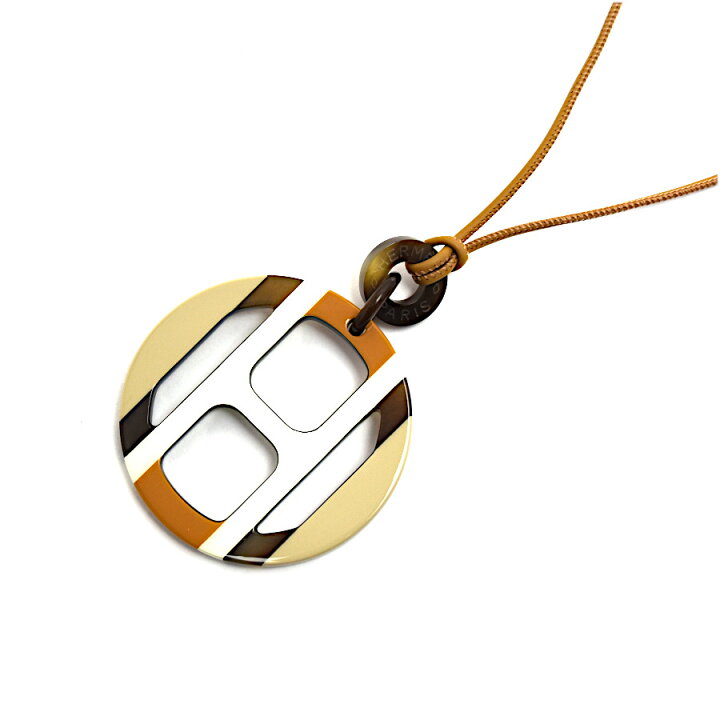 楽天市場】【中古】未使用品 エルメス ネックレス Hエキップ  