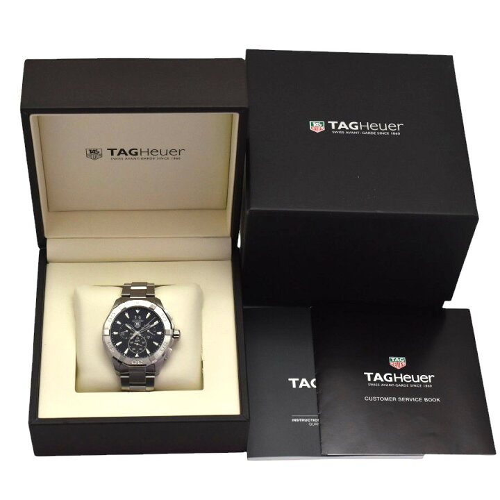 楽天市場】【中古】タグホイヤー 腕時計 アクアレーサー クロノグラフ  