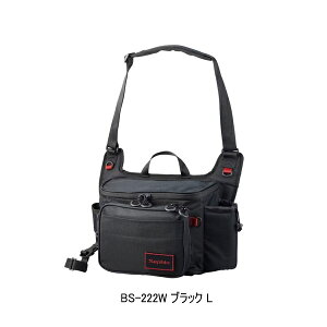 ≪'23年8月新商品!≫ シマノ セフィア ランガンショルダー BS-222W ブラック Lサイズ