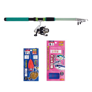 大阪漁具 超ワンタッチ防波堤セット3 FS316324 (ロッド・釣竿) 価格