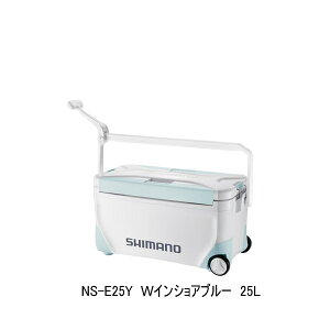 ≪'24年4月新商品!≫ シマノ スペーザ ライト キャスター NS-E25Y Wインショアブルー 25L