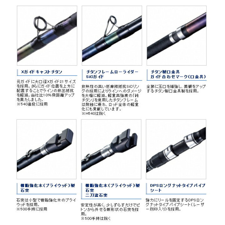 シマノ イシダイ リミテッド 500 手持 【大型商品2】（シマノ石鯛 