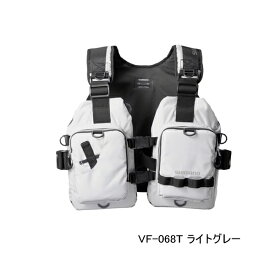 （特価） （25年9月新商品） シマノ ゲームベストライト VF-068T ライトグレー フリーサイズ　100