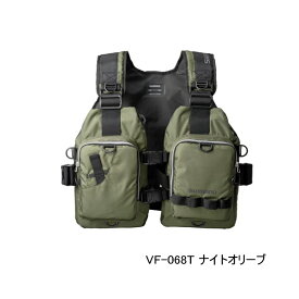 （特価） （25年9月新商品） シマノ ゲームベストライト VF-068T ナイトオリーブ フリーサイズ