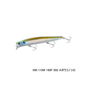 '23N9ViI V}m GNXZX JE^[EFCN 160F WFbgu[Xg XM-116W 002 A{RmV 160mm/40g y4Zbgz y^iz