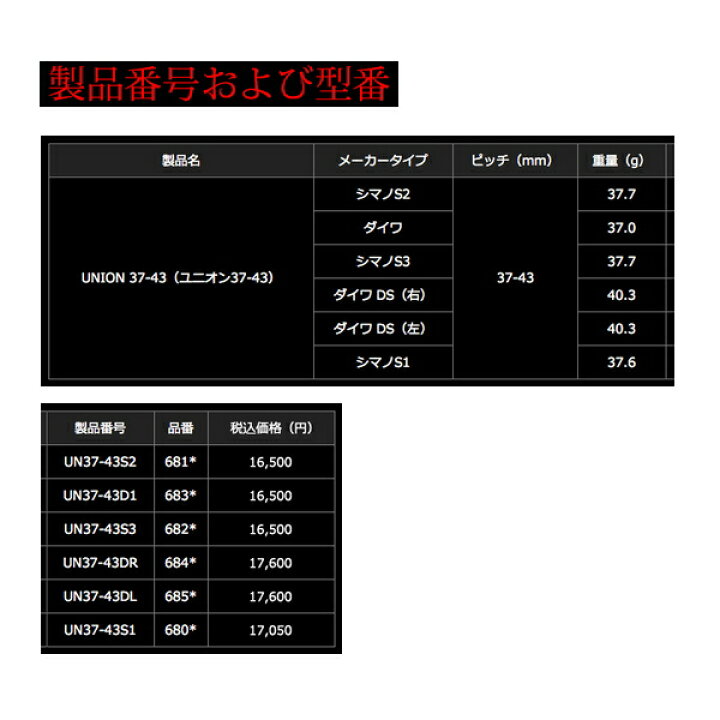 楽天市場】リブレ ユニオン 37-43 UN37-43S1 シマノS1用 ブラック  