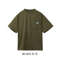 （26年3月新商品） シマノ ドライポケットTシャツ SH-031Z カーキ Lサイズ