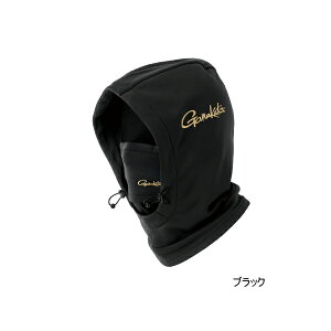 ≪'24年11月新商品!≫ がまかつ ブリーザブルネックウォーマーフーディ GM-3768 ブラック フリーサイズ