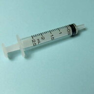 【12個まで送料290円（郵便）OK】テルモ　シリンジ　SS-02SZ　2.5ml　中口　1本【お取り寄せ】