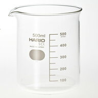 ガラス　ビーカー　ハリオ　500ml【お取り寄せ】【郵便NG】