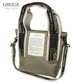 THEATRE PRODUCTS シアタープロダクツ 2wayトートバッグ ショルダーバッグ Jacquard Tape Nylon 2Way Tote Bag ペットボトルが入る BL230337