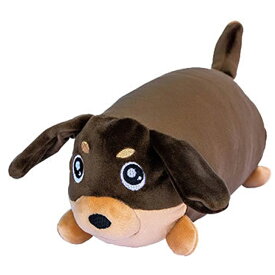 【スーパーセールp2倍】わんだFamily ダックス 茶色 アゴのせ 抱き枕 シャカシャカ音 オモチャ 貝沼産業 おもちゃ ぬいぐるみ 音がする 犬用 猫用 ペット用 プレゼント クッション 洗える 清潔 ソフトマイヤー生地 人気 クリスマス 年末