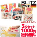 メール便送料無料☆1000円ぽっきり！ドイツのフキン★ブリッツ【お楽しみデザイン3枚セット】レギュラーサイズ約200x3…