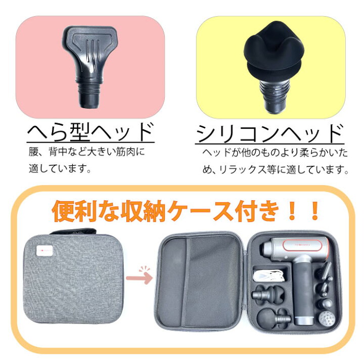 楽天市場】☆お一人様3点まで 売りつくし☆送料無料 マッサージガン 