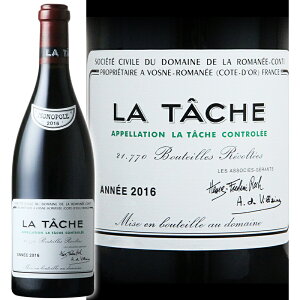 yzyN[zzԃC DRC h[k h  }l ReB  ^[V 2016 750ml Domaine de La Romanee ContiLa Tache m|[ PƏL MdC 󏭃C ōC uS[