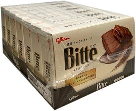 ■グリコ　濃厚さっくりスイーツBitte　ビッテ　ミルクショコラ　7箱　チョコレート