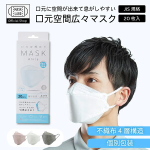yzԍLX}XN M[TCY 20 ʕ KF94 ^Cv ̃}XN sDz 4w \tB^[ S}XNHƉ JISKi xm tW MASK LABO }XN{ zCg O[ 