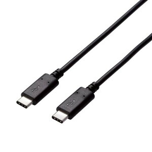 �G���R�� USB2.0�P�[�u�� Type-C-TypeC 1.0m U2C-CC5P10NBK