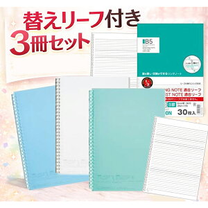 �y���ʌ���z���q�g���u �I�[�v�������O�m�[�g 3���Z�b�g �Z�~B5 �փ��[�t�t B N2725-B ���C�g�u���[ �O���[�� �N�����[