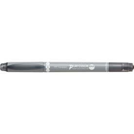 トンボ鉛筆 プレイカラードット グレー GCE-134 ドットペン 水性 イラスト レタリング 塗り絵 点描画