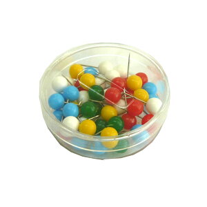 ベロス マップ画鋲 ビビットMIX 豆 45本 V02712 DM-117