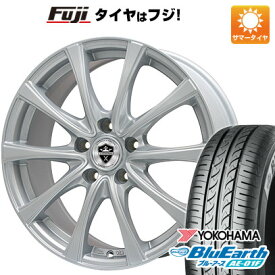 【新品国産5穴114.3車】 夏タイヤ ホイール4本セット 205/60R16 ヨコハマ ブルーアース AE-01F ブランドル KF25 16インチ(送料無料)