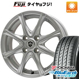 【新品国産4穴100車】 夏タイヤ ホイール4本セット 185/70R14 ヨコハマ ブルーアース AE-01F ブランドル ER16 14インチ(送料無料)