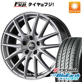 【新品】シエンタ 2015-22 夏タイヤ ホイール4本セット 185/60R15 ヨコハマ ブルーアース AE-01F MID シュナイダー SQ27 15インチ(送料無料)