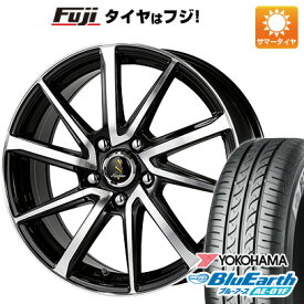 【新品国産5穴114.3車】 夏タイヤ ホイール4本セット 215/60R16 ヨコハマ ブルーアース AE-01F タカイチ セプティモGO1プラス 16インチ(送料無料)