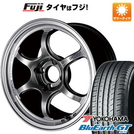 【新品国産4穴100車】 夏タイヤ ホイール4本セット 175/65R15 ヨコハマ ブルーアース GT AE51 ヨコハマ アドバンレーシング RG-DII 15インチ(送料無料)