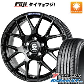 【新品国産5穴114.3車】 夏タイヤ ホイール4本セット 225/50R18 ヨコハマ ブルーアース XT AE61 OZ SPARCO プロコルサ 18インチ(送料無料)